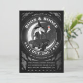 Hue et des invitations de Halloween de boissons (Debout devant)