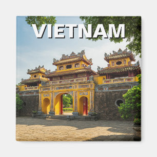 Hue Imperial City Vietnam Reizen Magneet