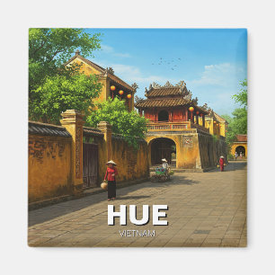 Hue Imperial City Vietnam Reizen Magneet