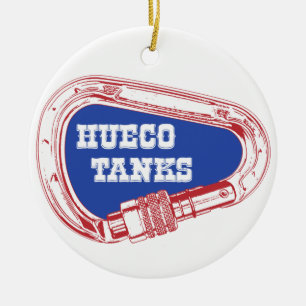 Hueco Tanks Carabiner Keramisch Ornament