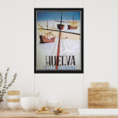 Huelva Fiestas Colombinas Poster (Keuken)