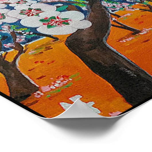 Huerto de Almendros Tableau de Alfred Fox (Coin)