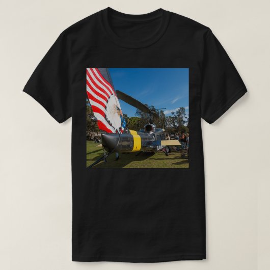 Huey Eagle One Helicopter Classic TShirt (Design devant)