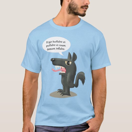 Huff en Puff T-shirt (Voorkant)