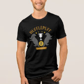HUFFLEPUFF™ Badger and Cup House Pride Graphic Tri-Blend Shirt (Voorkant)