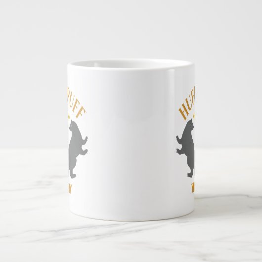 HUFFLEPUFF™ Badger en Cup House Pride Graphic Extra Grote Beker (Voorkant)