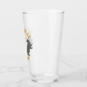 HUFFLEPUFF™ Badger en Cup House Pride Graphic Glas (Links)