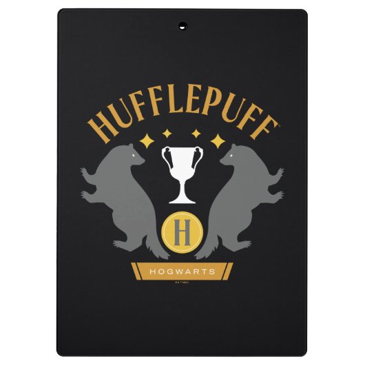 HUFFLEPUFF™ Badger en Cup House Pride Graphic Klembord (Achterkant)