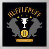 HUFFLEPUFF™ Badger en Cup House Pride Graphic Poster (Voorkant)