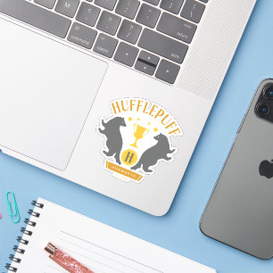 HUFFLEPUFF™ Badger en Cup House Pride Graphic Sticker