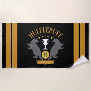 HUFFLEPUFF™ Badger en Cup House Pride Graphic Strandlaken