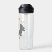 HUFFLEPUFF™ Badger en Cup House Pride Graphic Waterfles (Achterkant)