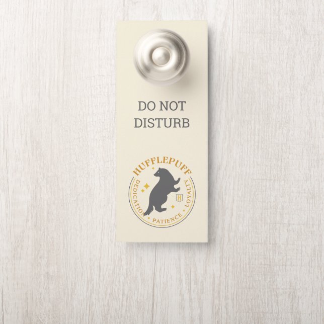 HUFFLEPUFF™ Badger House Pride Badge (Op knop)