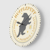 HUFFLEPUFF™ Badger House Pride Badge Grote Klok (Hoek)