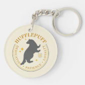 HUFFLEPUFF™ Badger House Pride Badge Sleutelhanger (Achterkant)