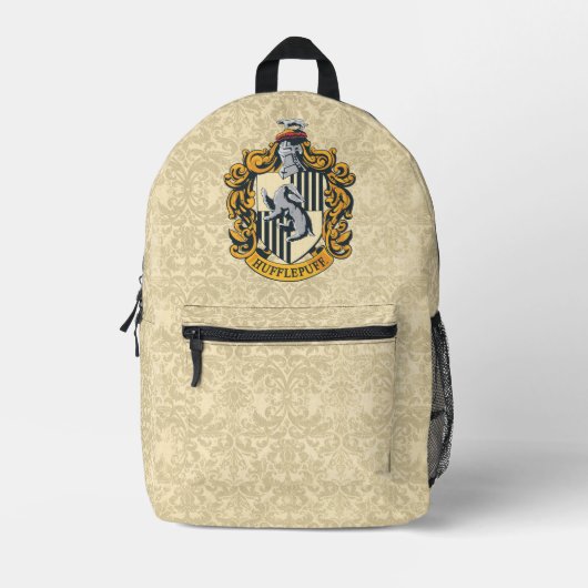 Hufflepuff Crest Bedrukte Rugzak (Voorkant)