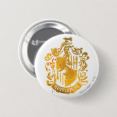 Hufflepuff Crest - geplateerd Ronde Button 5,7 Cm (Voorkant /achterkant)
