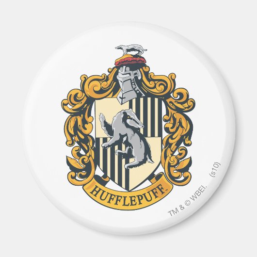 Hufflepuff Crest Magneet (Voorkant)
