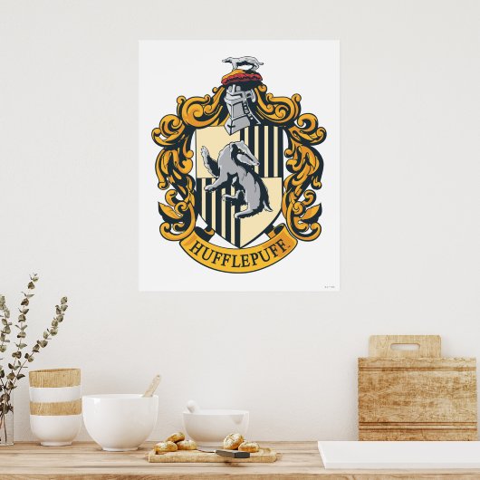 HUFFLEPUFF™ Crest Poster (Keuken)