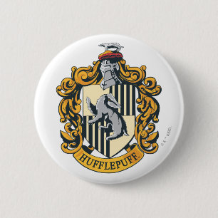 Hufflepuff Crest Ronde Button 5,7 Cm