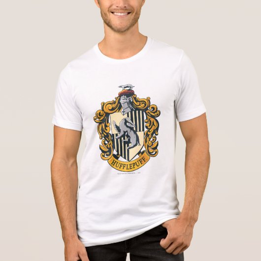 Hufflepuff Crest Tri-Blend Shirt (Voorkant)
