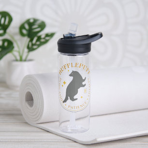HUFFLEPUFF™ Dasbadges voor Huis Trots Waterfles
