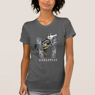 HUFFLEPUFF™ gekruisarcerd embleem T-shirt