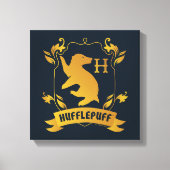 HUFFLEPUFF™ House Crest Canvas Afdruk (Voorkant)