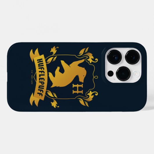  HUFFLEPUFF™ House Crest Case-Mate iPhone Case (Achterkant (horizontaal))