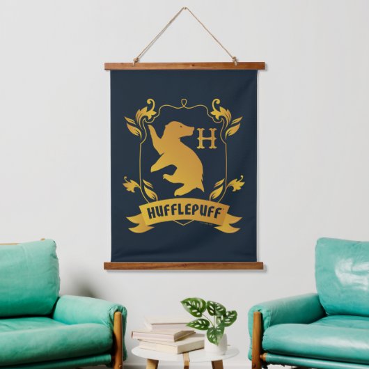 HUFFLEPUFF™ House Crest Hangend Wandkleed (Woonkamer)