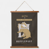HUFFLEPUFF™ Huis gewoon en loyaal Hangend Wandkleed (Voorkant)
