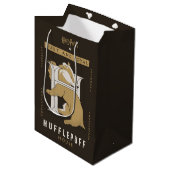 HUFFLEPUFF™ Huis gewoon en loyaal Medium Cadeauzakje (Voorkant Gekanteld)