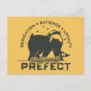 HUFFLEPUFF™ Prefect-badge Briefkaart