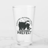 HUFFLEPUFF™ Prefect-badge Glas (Voorkant)