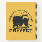 HUFFLEPUFF™ Prefect-badge Notitieboek (Achterkant)