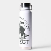 HUFFLEPUFF™ Prefect-badge Waterfles (Achterkant)