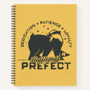 HUFFLEPUFF™-prefectenbadge Notitieboek