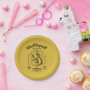HUFFLEPUFF™ Toewijding Geduld Loyaliteit Wapen Papieren Bordje