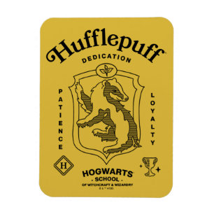 HUFFLEPUFF™ Toewijding Geduld Trouw Wapenembleem Magneet