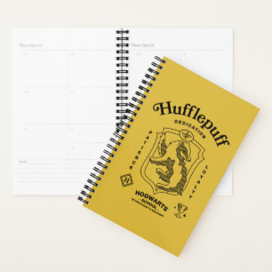 HUFFLEPUFF™ Toewijding Geduld Trouw Wapenembleem Planner