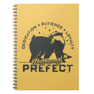 HUFFLEPUFF™-voorzittersbadge Notitieboek