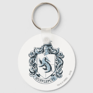 Hufflepuff Wapenschild Blauw Sleutelhanger