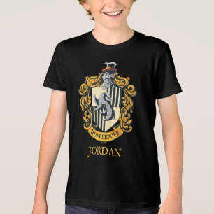 Hufflepuff Wapenschild Tri-Blend Shirt