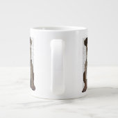 Hug a Bulldog Extra Grote Beker (Achterkant)