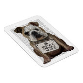 Hug a Bulldog Magneet (Rechterzijde)