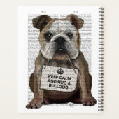 Hug a Bulldog Planner (Achterkant)