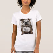 Hug a Bulldog T-shirt (Voorkant)