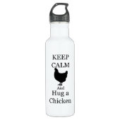 Hug a Chicken Waterfles (Voorkant)