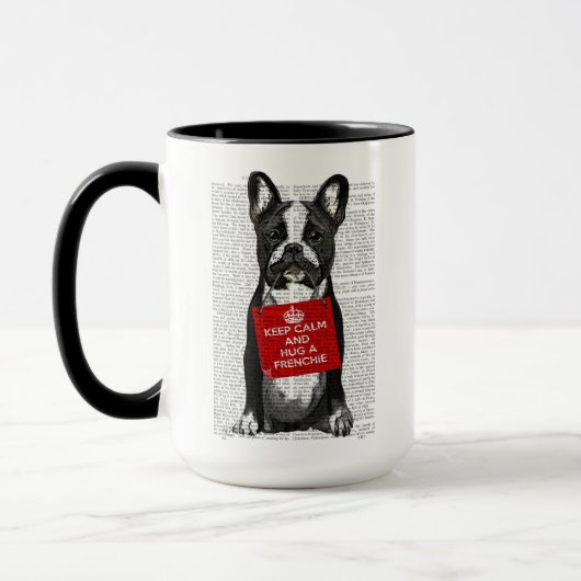 Hug a Frenchie Mok (Links)