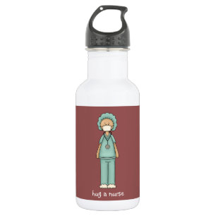Hug a Nurse 18 oz Water Fles